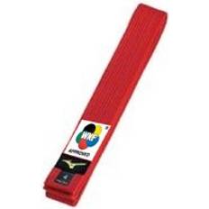 Red Martial Arts Uniforms Mizuno Judo Belt WKF RB Rouge