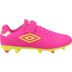 Umbro Childrens Speciali Liga Firm Leather Football Boots - Royal Blue
