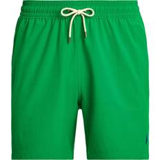 Polo Ralph Lauren Gröna Badkläder Polo Ralph Lauren Traveler Badshorts Med Ikonlogga - Mellangröna