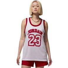 Jordan Women Tank Tops Jordan Nike Women's Jersey - White