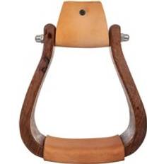 Stirrups Wooden Western Riding Stirrups - Marron