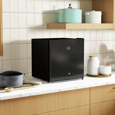 Brayden Studio Cardali 46 L Countertop Mini Fridge with Freezer Black