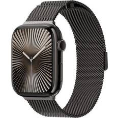 SwitchEasy Mesh Stainless Steel Loop 49/46/45/44/42mm Mörkgrå