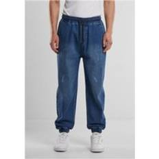 3XL - Herr Jeans Urban Classics UC Men UC Jogg - Denim Blue