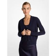Michael Kors Cashmere Cardigan - Blue