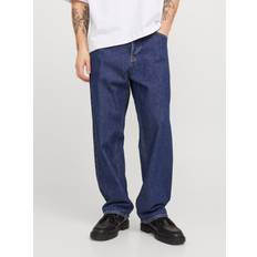 Blå baggy jeans herre Jack & Jones Jjialex Jjoriginal Sbd 599 Noos Baggy Fit Blue Denim