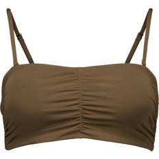 Firefly Bikiniöverdelar Firefly Fiji Wrinkle Bandeau Bikiniöverdel - Brown