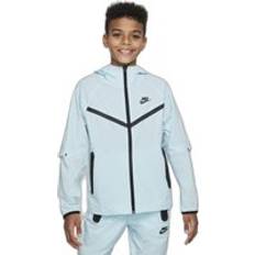Nike Tech Older Kids' Woven Jacket - Blue