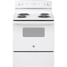 Ceramic Ranges GE 5.0 Cu Ft Freestanding Electric Range White