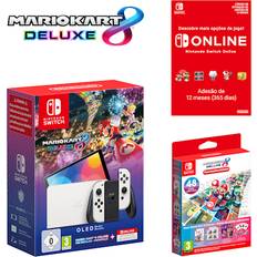 Nintendo Switch OLED Model with Mario Kart 8 Deluxe