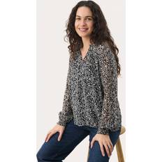 Plisseret Bluser Part Two Kelsia Bluse - Dark Navy