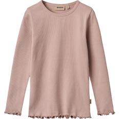 T-shirts Børnetøj Wheat Rose Powder Bluse Ida - Lyserød
