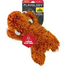 Playology Scented Highland Cow Plush Squeaky Dog Toy