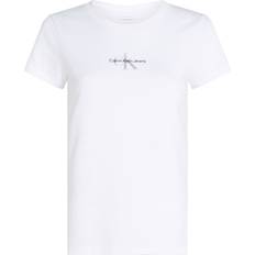 Calvin Klein Jeans Slim Monogram T-shirt - White
