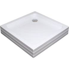 Ravak Duschkar Angela PU 90x90 Kvadratisk Vit Blank