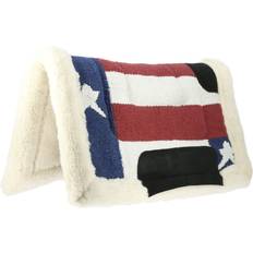 Synthetics Saddle Pads Saddle Pad For Horses Westride Navajo - Blanc