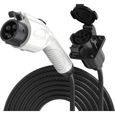 Charging Cables & Cable Holders Rexing J1772 Extension Charging Cable 32A 17ft Black