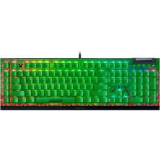 Keyboards Razer BlackWidow V4 X Full Size Wired Mechanical Clicky Green Switch