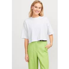 JJXX Oversize Crop Tee - White