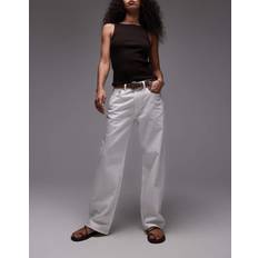 Arket Women Trousers & Shorts Arket Shore Low Waist Relaxed Boyfriend Fit Jeans - White
