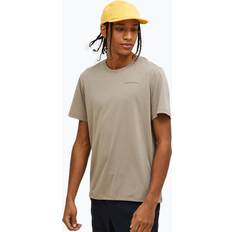 Syntetisk T-shirts Peak Performance Explore Logo Tee T-shirt - Beige