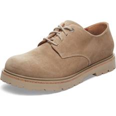 Birkenstock Dame Sneakers Birkenstock Highwood Lace Low Suede Sko - Taupe/Mand