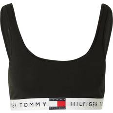 Tommy Hilfiger Bras Tommy Hilfiger Heritage Cotton Unlined Bralette - Black