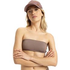 Nylon Bikinitoppe Roxy Women's Lasca Bandeau Bikinitop Damer - Pink
