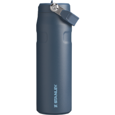 Stanley 24 oz. IceFlow Flip Straw 2.0 Bottle, Navy Blue Travel Mug 24fl oz