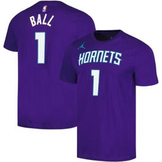 NBA T-shirts Jordan Charlotte Hornets Statement Name & Number T-Shirt Lamello Ball