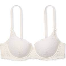 PINK Wink Lightly Lined Balconette Bra - White/Ivory Women's -