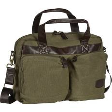 Crest Briefcase Bag - Ivy Grøn