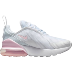 Nike Stof Sneakers Nike Air Max 270 Sko Til Mindre Børn - Hvid