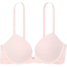 Victoria's Secret Dream Angels Smooth & Lace Push-Up Bra - Pink - Women's