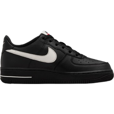 Nike Air Force 1 Older Kids' Shoes - Black