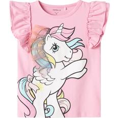 Pink T-shirts Name It My Little Pony T-shirt - Turkis/Gul/Lyselilla