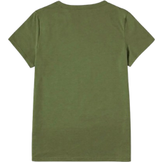 Shein Womens Summer Solid Color Round Neck Short Sleeve Casual TShirt
