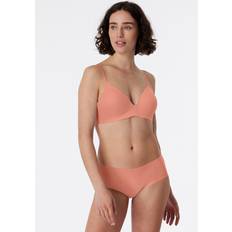 Schiesser Trusser Schiesser Invisible Cotton Hipster Panty - Salmon Rose