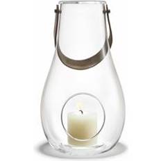 Holmegaard Design with Light Clear Lantern 11.4"