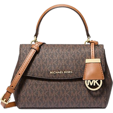 Michael Kors Ava Extra-Small Signature Logo Crossbody Bag - Brn/Acorn
