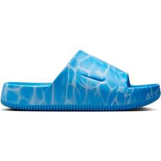Blue nike slides Nike Men's Calm Slide Sandal - Light Blue