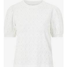 Genbrugsmaterialer - Unisex Bluser Object Top ObjLaila - Hvid