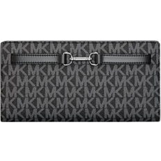 Michael Kors Carson Large Signature Logo Wallet - Black
