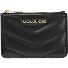 Michael Kors Jet Set Travel Small Quilted Coin Pouch - Black