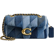 Coach Tabby Shoulder Bag 20 With Patchwork Quilting - Blue