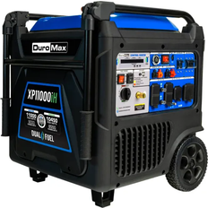 Power Tools DuroMax Remote Start Portable Dual Fuel Backup Inverter Generator w/CO Alert