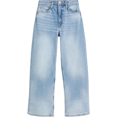 H&M Girls Blue Wide Leg Jeans