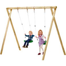 Gyngestativ med 2 gynger Nordic Play Active Wooden Swing Stand for 2 Swings