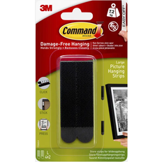 3m command strips billedophæng 3M Command Black Billedkrog 4stk