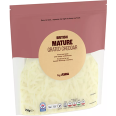Asda British Mature Grated Cheddar 250 g 250g